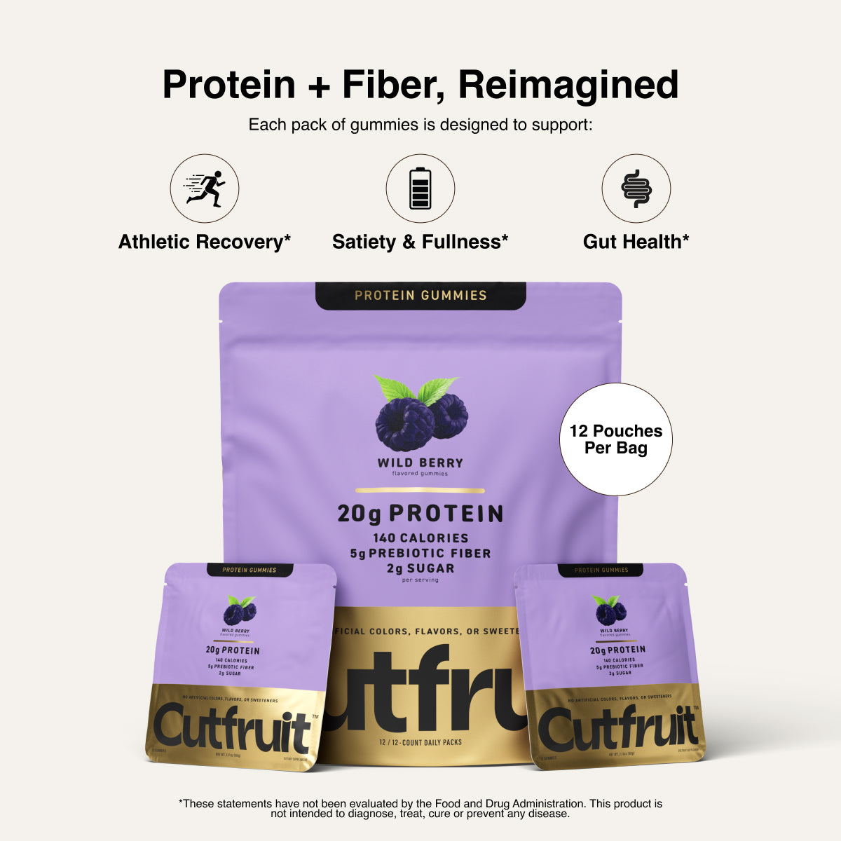 Wild Berry Protein Gummies