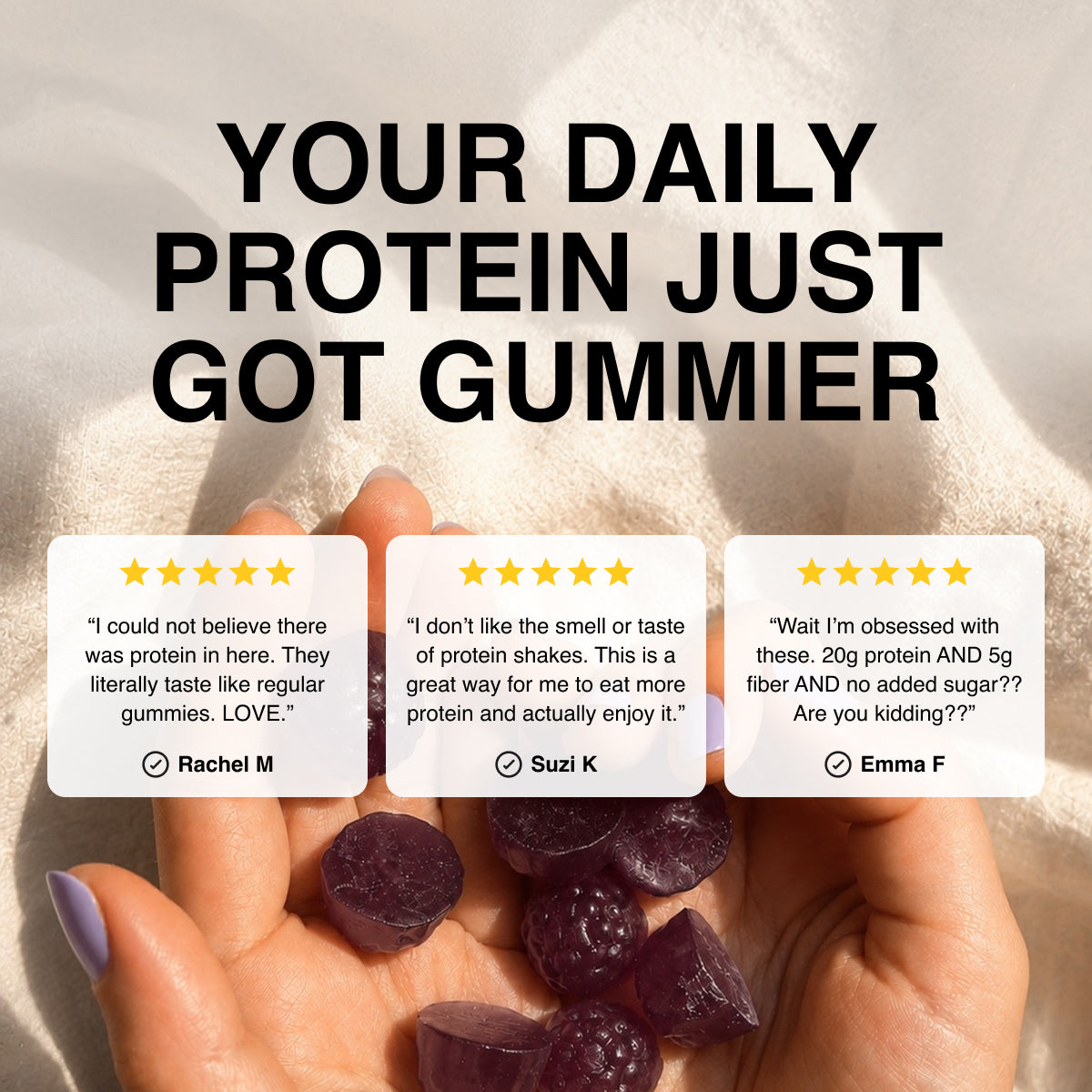 Wild Berry Protein Gummies